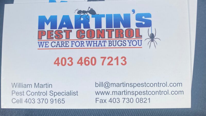 Martin’s Pest Control Inc
