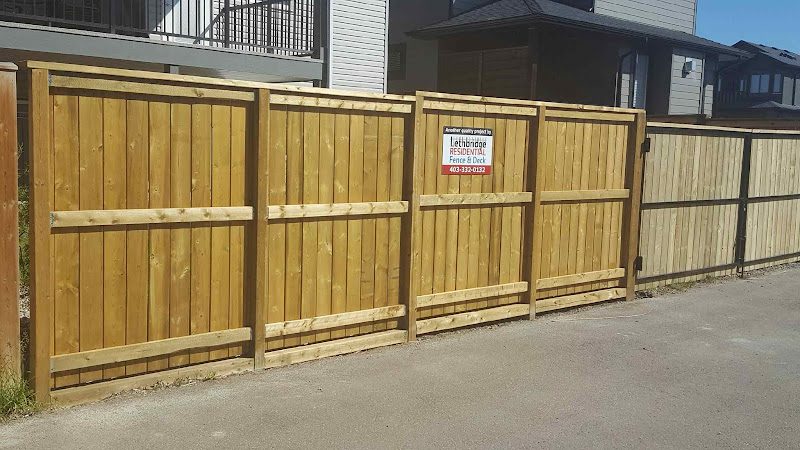 Lethbridge Residential Fence & Deck